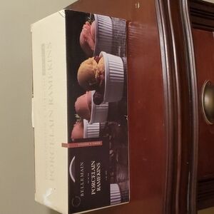 Bellemain Porcelain Ramekins NIB Set of 6